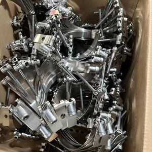 En Stock 304ss 2 pulgadas 2,5 pulgadas Escape de alto rendimiento Juegos de abrazaderas de banda en V de liberación rápida para tuberías - Product Image 4