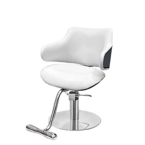 Fauteuil de Barbier Célébratoire, Chaise de Coiffure Tendance avec Accoudoirs Pivotants et Réglables, Idéal pour la Coupe, la Permanente et la Coloration en Salon - Product Image 5