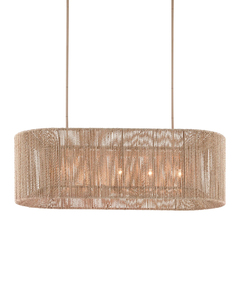 <span class=keywords><strong>Lampadario</strong></span> Artigianale di Alta Qualità in <span class=keywords><strong>Corda</strong></span> Naturale di Abaca Stile Boho Costiero per Ristoranti - Product Image 2