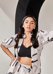 Top Bralette Negro para Mujer, Elegante, Ajustado, Informal, para Fiestas, Chic, para Salir de Verano - Product Image 3