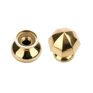 Korkuluk bağlantı parçaları bakır topuzu kolu süslemeleri için katı desen pirinç konektörü merdiven küpeşte yüksek kalite fabrikasyon hizmetleri - Product Image 3