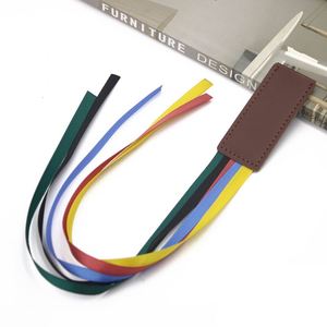 Marcadores de Páginas de Cinta de Cuero PU RTS, Marcadores de Páginas Coloridos, Marcadores Reutilizables para Lectura y Estudio para Estudiantes y Graduados - Product Image 4