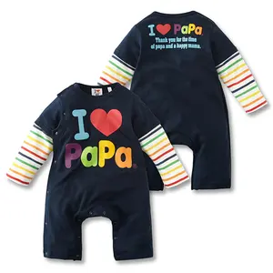 2015 pagliaccetti per neonati Chevron Bubble Papa di alta qualità per vestiti per bambini