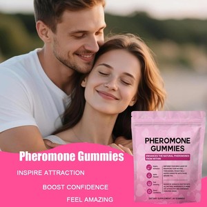 Caramelle Gommose ai Feromoni per Aumentare l'Attrazione e la Sicurezza in Sé Stesse, Supporto Naturale per l'<span class=keywords><strong>Amore</strong></span>, la Chimica e l'Umore, Supporto Immunitario, Purezza al 99% per Donne - Product Image 2