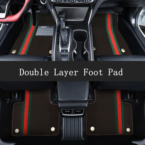 Haute qualité vente gamme complète de tapis de voiture à double étage en cuir Durable imperméable 4 pièces tapis de sol de voiture pour <span class=keywords><strong>BMW</strong></span> tous les modèles - Product Image 6