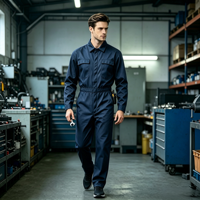Vêtements de travail hommes mécanicien combinaison salopette vêtements de travail veste Construction sécurité travail gommages