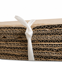Sangle en polyester adhésive thermofusible, sangle en fibre lisse non tissée, ceinture de regroupement flexible pour l'emballage des cartons