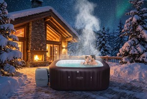 Jacuzzi Inflable Portátil <span class=keywords><strong>Bestway</strong></span> 60033 <span class=keywords><strong>Lay</strong></span>-<span class=keywords><strong>Z</strong></span>-Spa <span class=keywords><strong>Paris</strong></span> de PVC con Luz LED, Ecológico y Plegable - Product Image 4