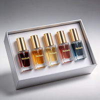 Flacon de parfum carré en verre mince et haut avec boîte en papier 20ml 30ml 50ml Impression personnalisée Emballage OEM ODM