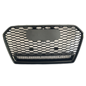 Griglia anteriore RS6 sostituzione griglia auto lucido nero cromato <span class=keywords><strong>A6</strong></span> griglia anteriore per <span class=keywords><strong>Audi</strong></span> <span class=keywords><strong>A6</strong></span> 2016 2017 <span class=keywords><strong>2018</strong></span> 2019 - Product Image 5