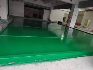 Pintura Epóxica para Pisos Que Puede Usarse Inmediatamente Después de Abrir la Caja. Pintura para Pisos de Cemento, Resina a Base de Agua, Antidesgaste para Talleres, Antiestática - Product Image 5