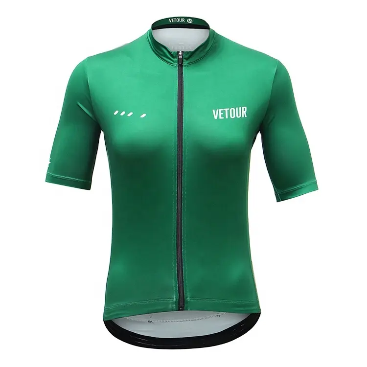 Hot Sale Sportswear Women's Cycling Biking Jersey Bike Jersey For Ladies Green Bike Jersey