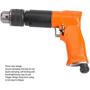 Pistola de Aire Profesional Reversible de 1/2 Pulgada, 700 RPM, Herramienta Neumática - Product Image 4