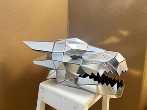 <span class=keywords><strong>Miroir</strong></span> argenté 3d masque Cosplay <span class=keywords><strong>l</strong></span>éopard tigre dragon chat casque Rave <span class=keywords><strong>Animal</strong></span> coiffure Festival <span class=keywords><strong>de</strong></span> musique DJ masque Club accessoires <span class=keywords><strong>de</strong></span> danse - Product Image 5