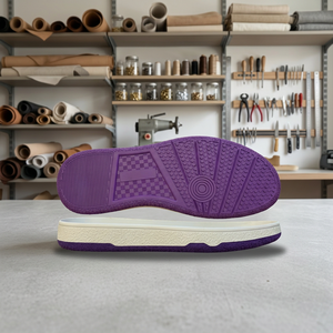 Suela de goma HT-9K0627 para zapatillas casuales, antideslizante y resistente al desgaste, para la fabricación de calzado OEM ODM - Product Image 4