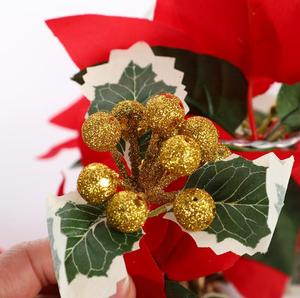 <span class=keywords><strong>Guirlande</strong></span> de Noël Offre Spéciale artificielle Poinsettia LED avec baies rouges et <span class=keywords><strong>guirlande</strong></span> <span class=keywords><strong>lumineuse</strong></span> de feuilles de houx - Product Image 6