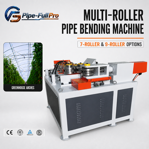 Machine à cintrer les arches de serre avec commande tactile pour une production et une fabrication efficaces de cadres en tubes ronds - Product Image 1