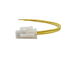 كابل طاقة مخصص UL1007 18AWG 5557-2P بموصل أنثى صغير 4.2 مم ذو طرفين إلى نهاية مكشوفة للمعدات الصناعية وأجهزة الكمبيوتر