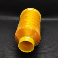 Benang Bordir Poliester 100% Komputerisasi High Sheen 120D/2 OEM Trilobal 40wt 5500yd untuk Mesin Bordir Industri