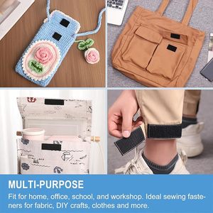 靴とバッグのためのカスタマイズ可能な耐熱ナイロンフックとループテープストラップ縫い付け衣服アクセサリー - Product Image 5