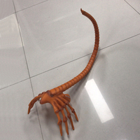 Espèces extraterrestres Film effrayant Monstre Facehugger Masque Scorpion Masques Latex PVC Made Cat Accessoires Clown Halloween Horror Party
