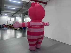 Mascotte Gonfiabile per Parate, il Gatto del Cheshire, a Tema <span class=keywords><strong>Alice</strong></span> <span class=keywords><strong>nel</strong></span> <span class=keywords><strong>Paese</strong></span> <span class=keywords><strong>delle</strong></span> <span class=keywords><strong>Meraviglie</strong></span> per Parchi Divertimento, Pubblicità Personalizzata Gonfiabile per Eventi - Product Image 5