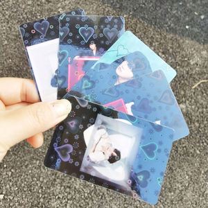 Collection de fans Kpop personnalisés double face couleur, cartes postales holographiques KPOP, cartes photo Lomo - Product Image 3