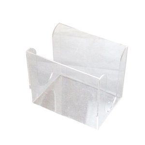 Caja de plástico transparente rectangular para guardar toallitas dentales, tipo vertical, para baño, para adultos - Product Image 1