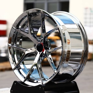Ruedas LZT-2693 FI-R Cromadas Forjadas para Autos <span class=keywords><strong>BMW</strong></span> M2 F80 F90 <span class=keywords><strong>E46</strong></span> E92 M3 M4 F30 G30 G80 330i 340i 540i M550i - Product Image 1