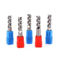 Fraise en spirale à 3 dents en carbure pour CNC, queue de 4 mm pour la découpe de l'aluminium (3 mm, 4 mm, 6 mm), outils de fraisage OEM/ODM disponibles