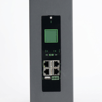 PDU Industrielle Intelligente Triphasée 480V 415V 276V C19 avec Mesure et Commutation, IPDU 32A 63A 12 Prises 22-52kW pour HPC, IA, GPU, Calcul et Surveillance à Distance