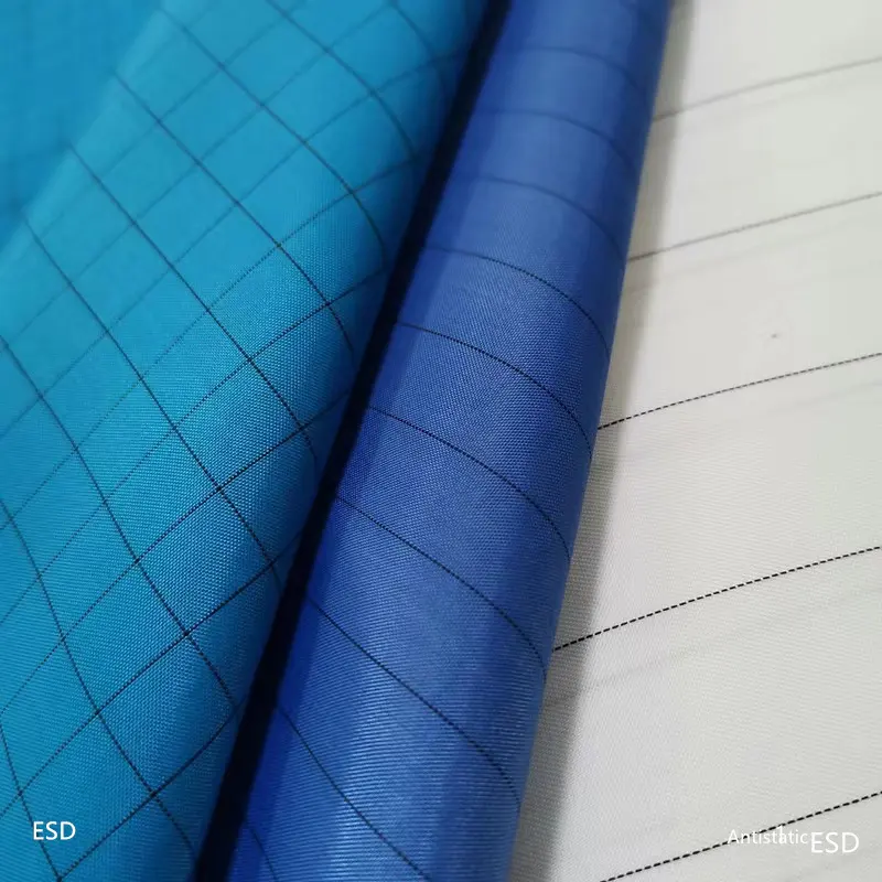 Top Fashion Grey Antistatic Tc Anti Static Nonwoven Washable Conductive Fabric For Fencing Uniform