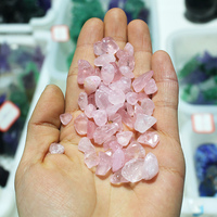 Gravier de Quartz Rose naturel de haute qualité, idéal pour pc poli, nouvel arrivage, collection