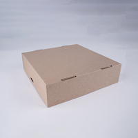 Lot de stock de boîtes à lunch en papier ondulé pliables écologiques pour la restauration rapide, les plats à emporter, les fêtes
