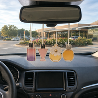Sachet de parfum suspendu en papier de coton naturel à évaporation lente avec arôme longue durée pour l'intérieur de la voiture et le salon