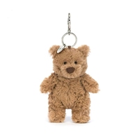 Jellycatt Porte-clés Pendentif Ours Barcelone Aubergine Style Sac Peluches Super Douces en Coton PP Unisexe 11-30cm Fête