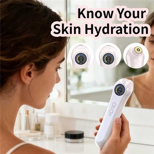 جهاز تجميل رقمي محمول للاستخدام المنزلي جهاز اختبار ترطيب الوجه وجهاز كشف الزيت - Product Image 1