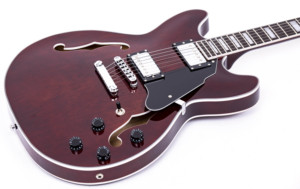 Guitarra Eléctrica de Cuerpo Semi-Hueco para <span class=keywords><strong>Jazz</strong></span> y <span class=keywords><strong>Blues</strong></span> - Estilo Clásico Vintage - Product Image 6