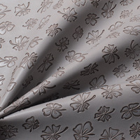 Simili cuir synthétique PVC imperméable 1,0 mm, imprimé fleurs colorées, texture en relief florale pour sacs à main