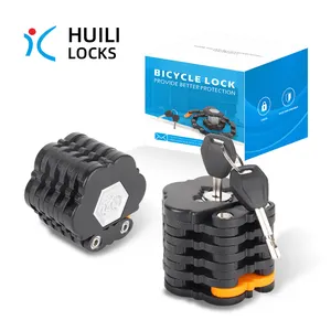 Vendita calda in acciaio cavo catena serratura moto combinazione bici Password lucchetto per bicicletta antifurto casco per la sicurezza