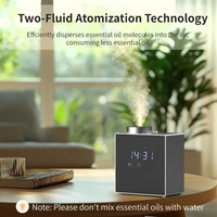 Diffuseur d'arômes intelligent sans eau, diffuseur d'huiles essentielles WIFI, machine à parfum d'ambiance en aluminium, diffuseur électrique de senteurs pour la maison