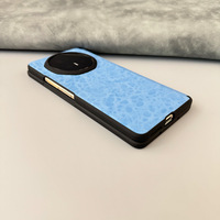 Casing HP Glory Magic V6 V5 Advanced Sense Central Axis Magnetic Suction V3 Layar Lipat Motif Kulit Sederhana Hewan
