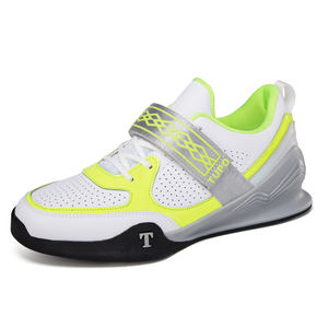 <span class=keywords><strong>Chaussures</strong></span> de musculation pour hommes et femmes, baskets <span class=keywords><strong>d</strong></span>'entraînement pour squats, <span class=keywords><strong>chaussures</strong></span> de sport athlétiques basses à fermeture auto-agrippante en cuir microfibre, légères - Product Image 3
