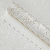 Papier peint vinyle gaufré beige moderne 320g de haute qualité 1,06m imperméable et lavable pour la décoration murale des hôtels, des salles à manger et l'usage domestique