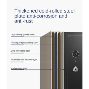 Venta caliente transfronteriza buzón de correos al aire libre hogar gran espacio Express gabinete pasillo multifuncional conveniente casillero - Product Image 4