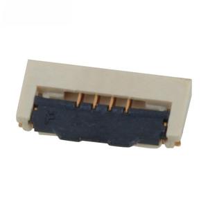 Connecteur FFC FPC ZIF R/A Droit DIP SMT en matériau LCP, borne en bronze phosphoreux, connecteur FPC avec verrouillage pour PCB - Product Image 1