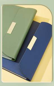 Nuevo Cuaderno/Diario/Agenda A5 de Cuero PU con Logotipo Personalizado, Bonito y con Cierre Magnético Metálico, Ideal como Regalo para Nuevos Empleados - Product Image 3