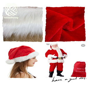 Mũ Giáng Sinh Keqiao Khuyến Mại Ngắn Sang Trọng Màu Đỏ Mềm Mại Và Mượt Mà Giá Rẻ Nhất Cho Nhà Máy Keqiao - Product Image 4