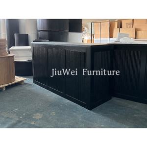 جديد نمط عالية الجودة خشبية خمر حزب مستطيل الزفاف طاولة بار ل أثاث زفاف - Product Image 4