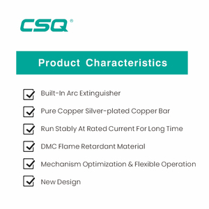 CSQ 160A <span class=keywords><strong>Dc</strong></span> 2500A 1000A 250 Amp interruttore di isolamento del carico Ac 100A 3 fasi 4 poli 600A 100 Amp Mini 4 P 80A - Product Image 5